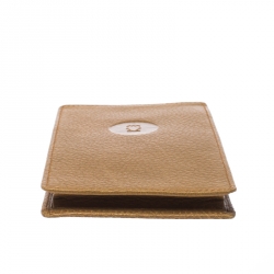 Pre Owned Cartier Beige Leather Vintage Lock Long Wallet