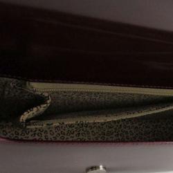 Pre Owned Cartier Bordeaux Leather Shoulder Bag