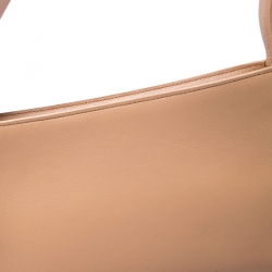 مملوكة مسبقًا حقيبة كتف كارتييه جلد بيج