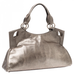 Cartier Gold Leather Small Marcello De Cartier Tote