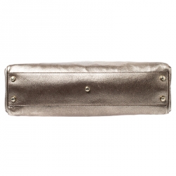 Cartier Gold Leather Small Marcello De Cartier Tote