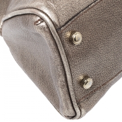 Cartier Gold Leather Small Marcello De Cartier Tote
