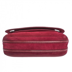 Pre Owned حقيية كارتييه مارسيلو دو كارتييه جلد ثعبان وجلد أحمر