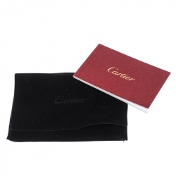 Pre Owned حقيية كارتييه مارسيلو دو كارتييه جلد ثعبان وجلد أحمر