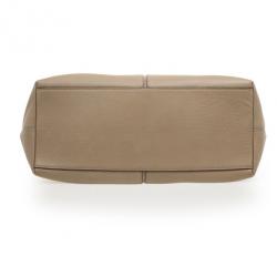 Pre Owned Cartier Beige Canvas & Snakeskin Limited Edition 'Marcello De Cartier' Tote