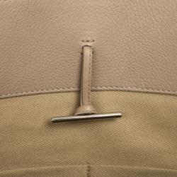 Pre Owned Cartier Beige Canvas & Snakeskin Limited Edition 'Marcello De Cartier' Tote