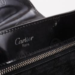 Cartier Black 'Happy Birthday' Hobo