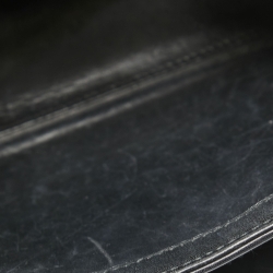 Pre Owned Cartier Black Leather Panthere Top Handle Bag