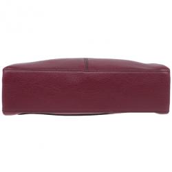 مملوكة مسبقًا Cartier Red Leather and Patent Feminine Line Chain Bag