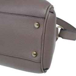 Cartier Beige Leather and Python Trim Small Marcello De Cartier Hobo