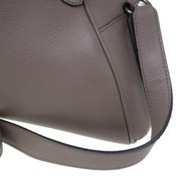 Cartier Beige Leather and Python Trim Small Marcello De Cartier Hobo