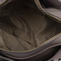 Cartier Beige Leather and Python Trim Small Marcello De Cartier Hobo