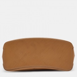 Pre Owned Cartier Tan Leather Trinity Bag