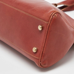 Cartier Brick Brown Leather Small Marcello De Cartier Bag