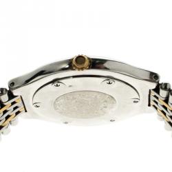 Pre Owned Cartier White Stainless Steel Must 21 Women's Wristwatch 35mm