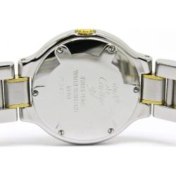 Pre Owned Cartier Ivory Stainless Steel Must 21 Women's Wristwatch 28MM