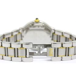 Pre Owned Cartier Ivory Stainless Steel Must 21 Women's Wristwatch 28MM