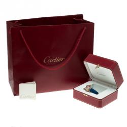 Pre Owned Cartier Cream 18K Gold Diabolo Women's Wristwatch 27 mm