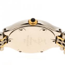 Pre Owned Cartier Silver Stainless Steel Must De Cartier 21 Women's Wristwatch 28 mm