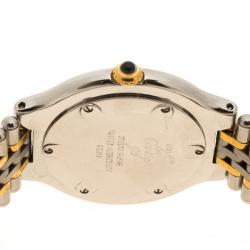 Pre Owned Cartier Silver Stainless Steel Must De Cartier 21 Women's Wristwatch 31 mm