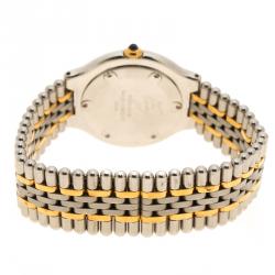 Pre Owned Cartier Silver Stainless Steel Must De Cartier 21 Women's Wristwatch 31 mm