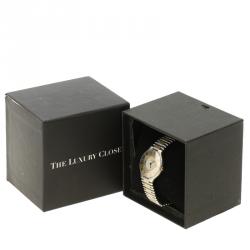 Pre Owned Cartier Grey Stainless Steel Must De Cartier 21 Women's Wristwatch 31 mm