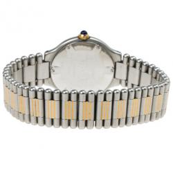 Pre Owned Cartier White Stainless Steel Must de Cartier 21 Women’s Wristwatch 27.5MM