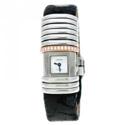 مملوكة مسبقًا ساعة يد نسائية كارتييه دكلاراشون تيتانيوم رصاصي وذهب 16 مم