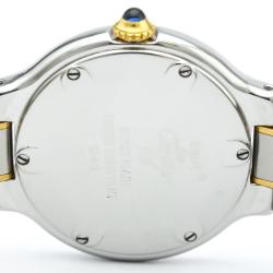 Pre Owned ساعة يد نسائية كارتييه ماست 21 ستانلس ستيل فضية 28مم