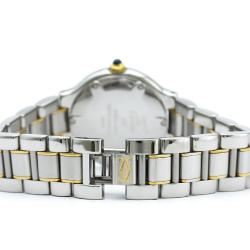 Pre Owned Cartier Silver Stainless Steel Must 21 Women's Wristwatch 28MM