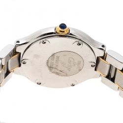 Pre Owned Cartier Silver Stainless Steel Must De Cartier 21 1340 Women's Wristwatch  28 cm