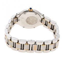 Pre Owned Cartier Silver Stainless Steel Must De Cartier 21 1340 Women's Wristwatch  28 cm