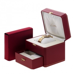 Cartier Ballon Bleu 18k Yellow Gold & Diamonds 3002 Women's Wristwatch 36MM