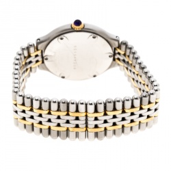 Pre Owned Cartier White Stainless Steel Must De Cartier 21 Women's Wristwatch 28 mm