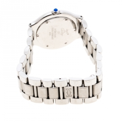 Pre Owned Cartier Silver Stainless Steel Must De Cartier 21 Women's Wristwatch 31 mm