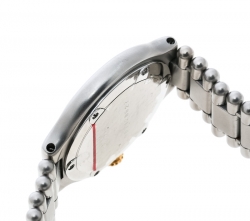 Pre Owned Cartier Grey Stainless Steel Must de Cartier Women's Wristwatch 28 mm