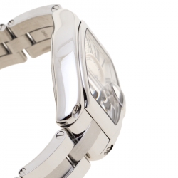 مملوكة مسبقًا ساعة يد نسائية كارتييه رودستر 2675 ستانلس ستيل فضية 31 مم