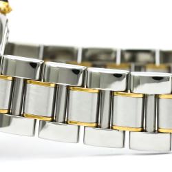 مملوكة مسبقًا  ساعة يد نسائية كارتييه مست 21 ستانلس ستيل فضية 28 مم  