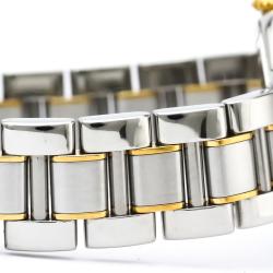 مملوكة مسبقًا  ساعة يد نسائية كارتييه مست 21 ستانلس ستيل فضية 28 مم  