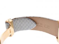 Pre Owned Cartier White Gold Tone Silver W1018587 Women's Wristwatch 21Ã28 MM