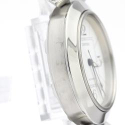 Pre Owned Cartier White Stainless Steel Pasha W31074M7 Women's Wristwatch 35 MM