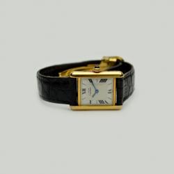 Cartier Vintage SS Tank Wristwatch