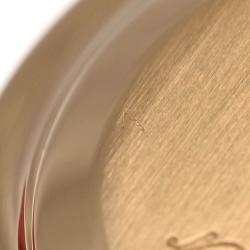 Pre Owned Cartier White Yellow Gold And Stainless Steel Santos Octagon Automatic Women's Wristwatch 25 mm