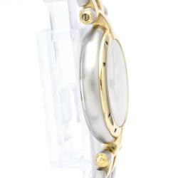 Pre Owned Cartier Silver 18k Yellow Gold And Stainless Steel Panthere 1057920 Quartz Women's Wristwatch 24 mm