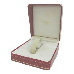 Pre Owned Cartier Silver 18k Yellow Gold And Stainless Steel Santos Octagon Quartz Women's Wristwatch 24 mm