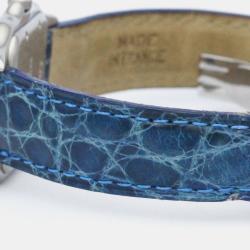 Pre Owned Cartier Silver 18k Yellow Gold And Stainless Steel Panthere De Cartier Quartz Women's Wristwatch 27 mm