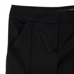 Pre Owned Celine Black Wool Trousers M