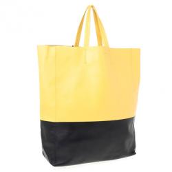 Pre Owned Celine Cabas Two Tone Tote