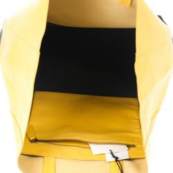 Pre Owned Celine Cabas Two Tone Tote