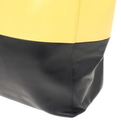 Pre Owned Celine Cabas Two Tone Tote